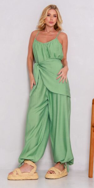 Macacão Magda Verde