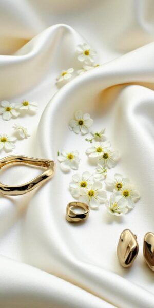 Trio Dourado: Bracelete, Anel e Brincos